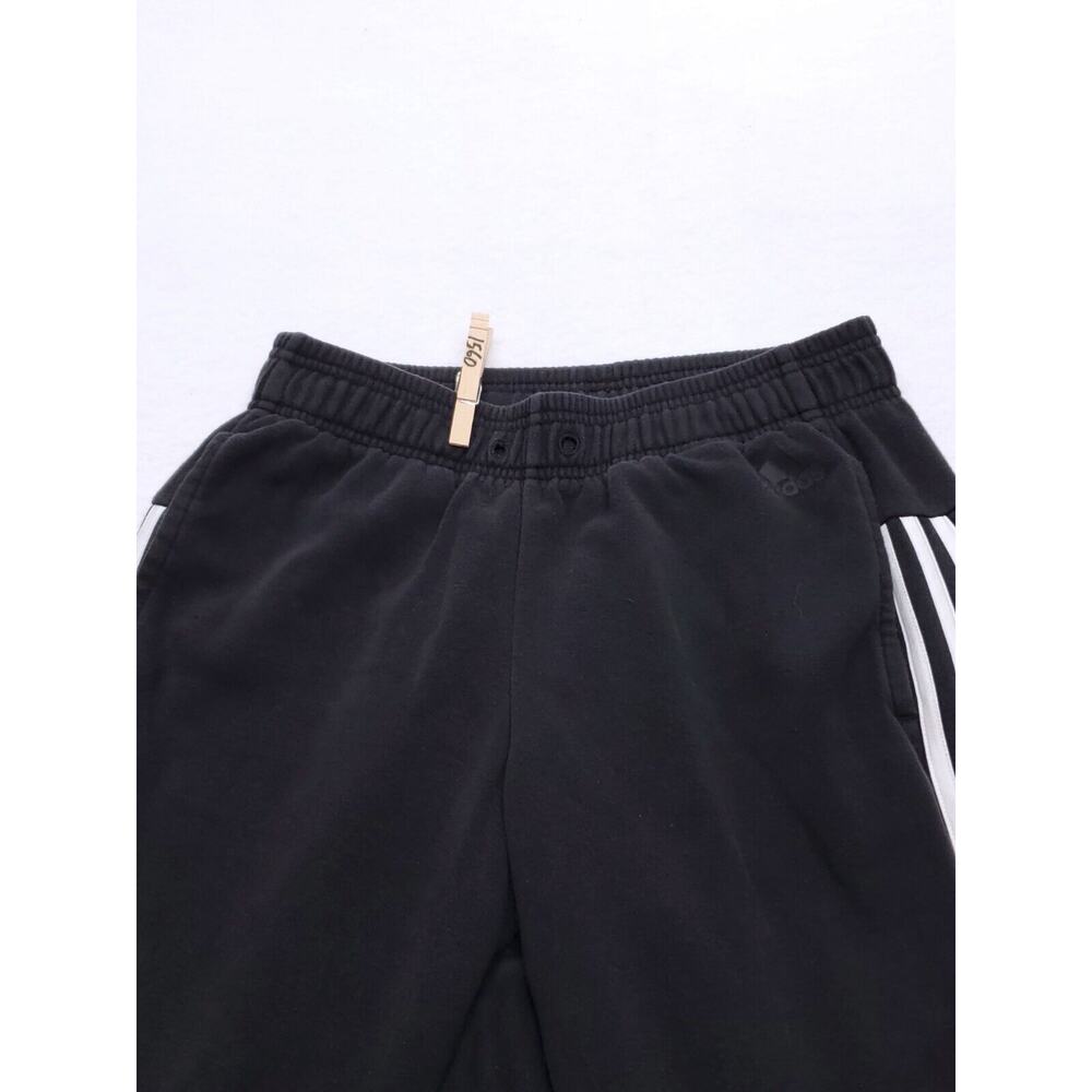 Adidas Pull On Athletic Yoga Running Leggings Pants Womens Size XS Black White